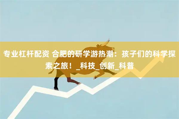 专业杠杆配资 合肥的研学游热潮：孩子们的科学探索之旅！_科技_创新_科普